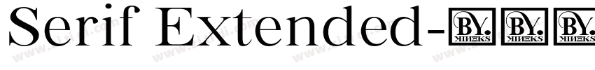 Serif Extended字体转换 Serif Extended字体转换